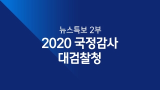 뉴스특보 2부 2020 국정감사 대검찰청 