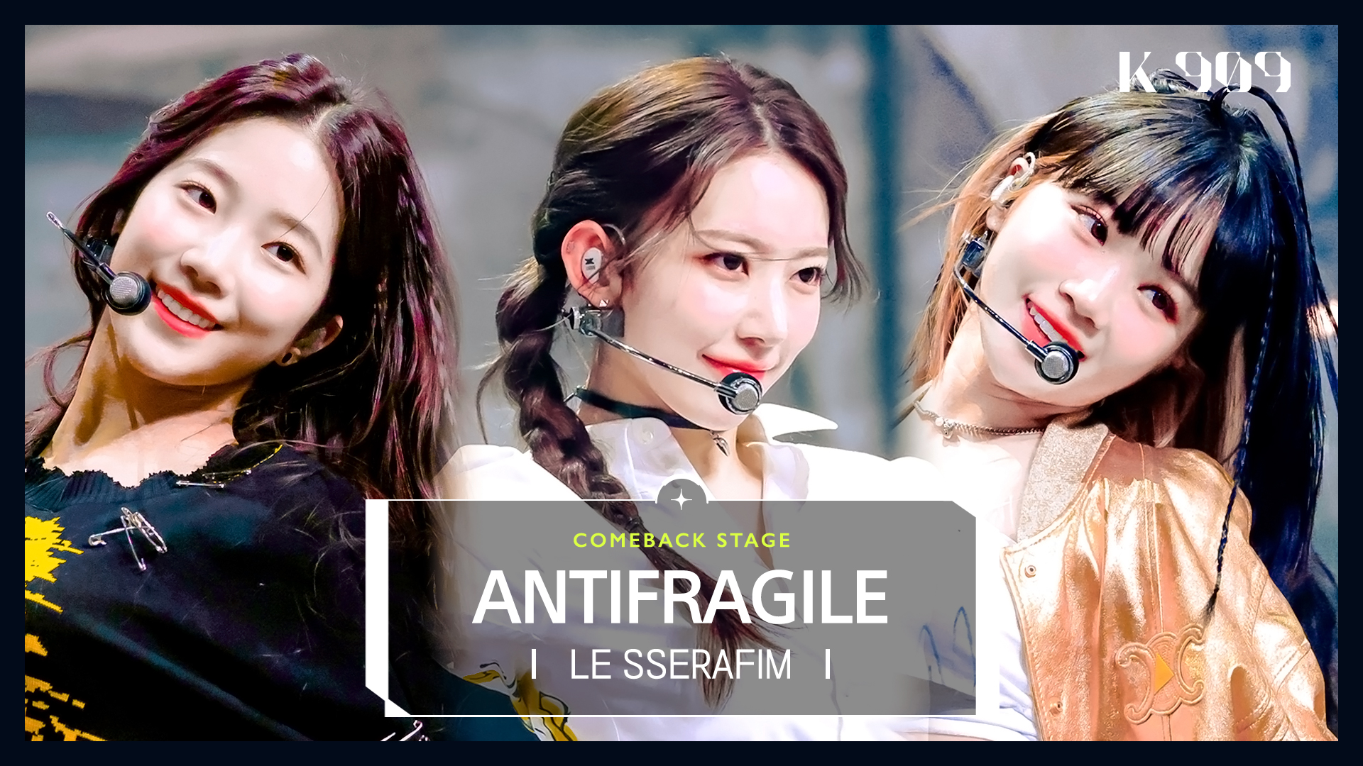 Le Sserafim (르세라핌) - Antifragile L @Jtbc K-909 221022 방송 | Vod | Jtbc